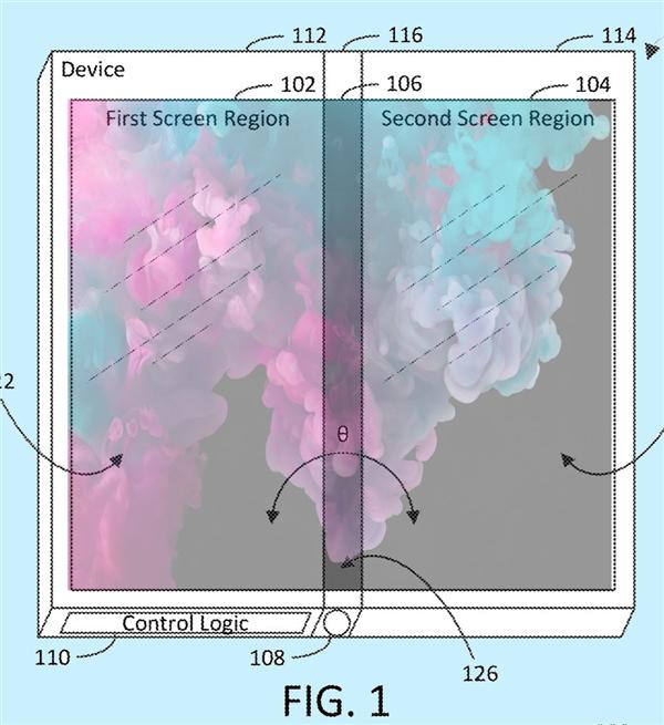 【专利速报】微软屏幕专利曝光：无缝折叠的3屏Surface
