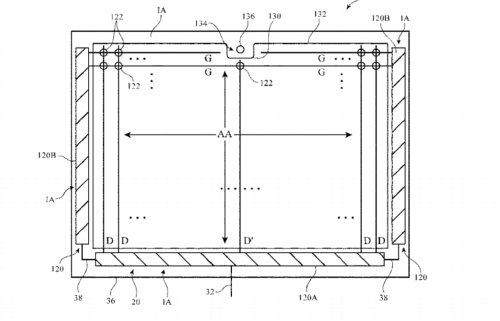 【专利速报】苹果新专利，Pad设计可能要有横向刘海了